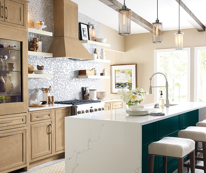 On Trend Transitional Kitchen