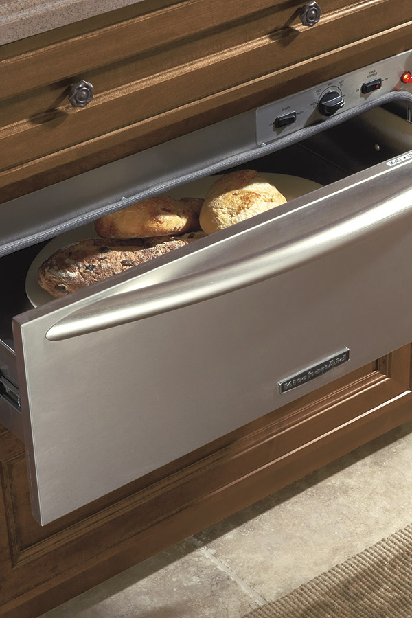 Warming drawer cabinet