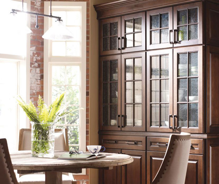 Dining room cabinets by Diamond Cabinetry